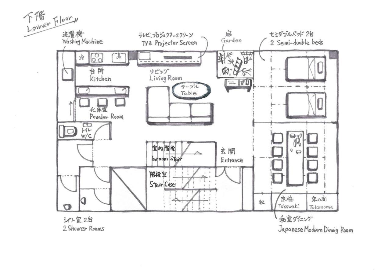 Konjaku-So Dotonbori Penthouse Stay Oszaka Kültér fotó